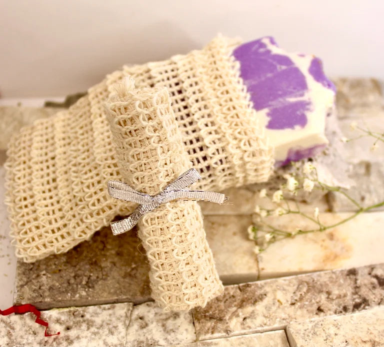 Sisal Soap Saver Pouch