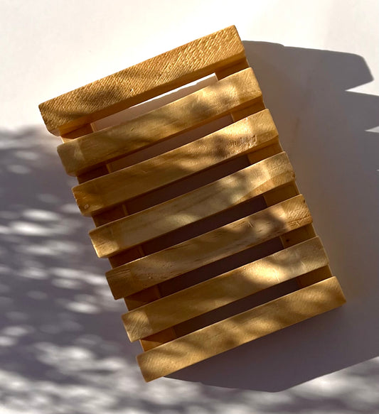 Eco-Friendly Natural Bamboo Soap Dish