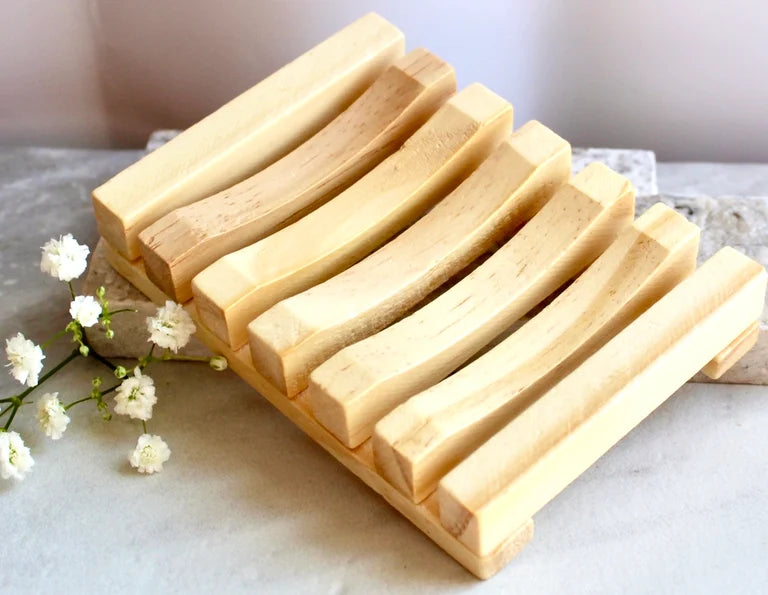 Eco-Friendly Natural Bamboo Soap Dish