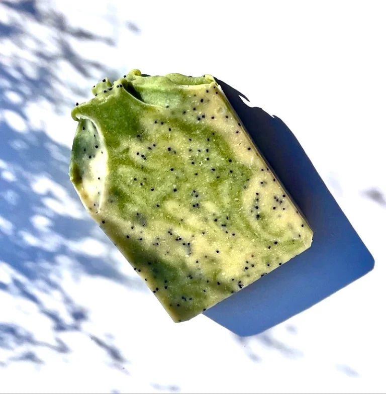 A bar soap - Poppy Seed Lemongrass